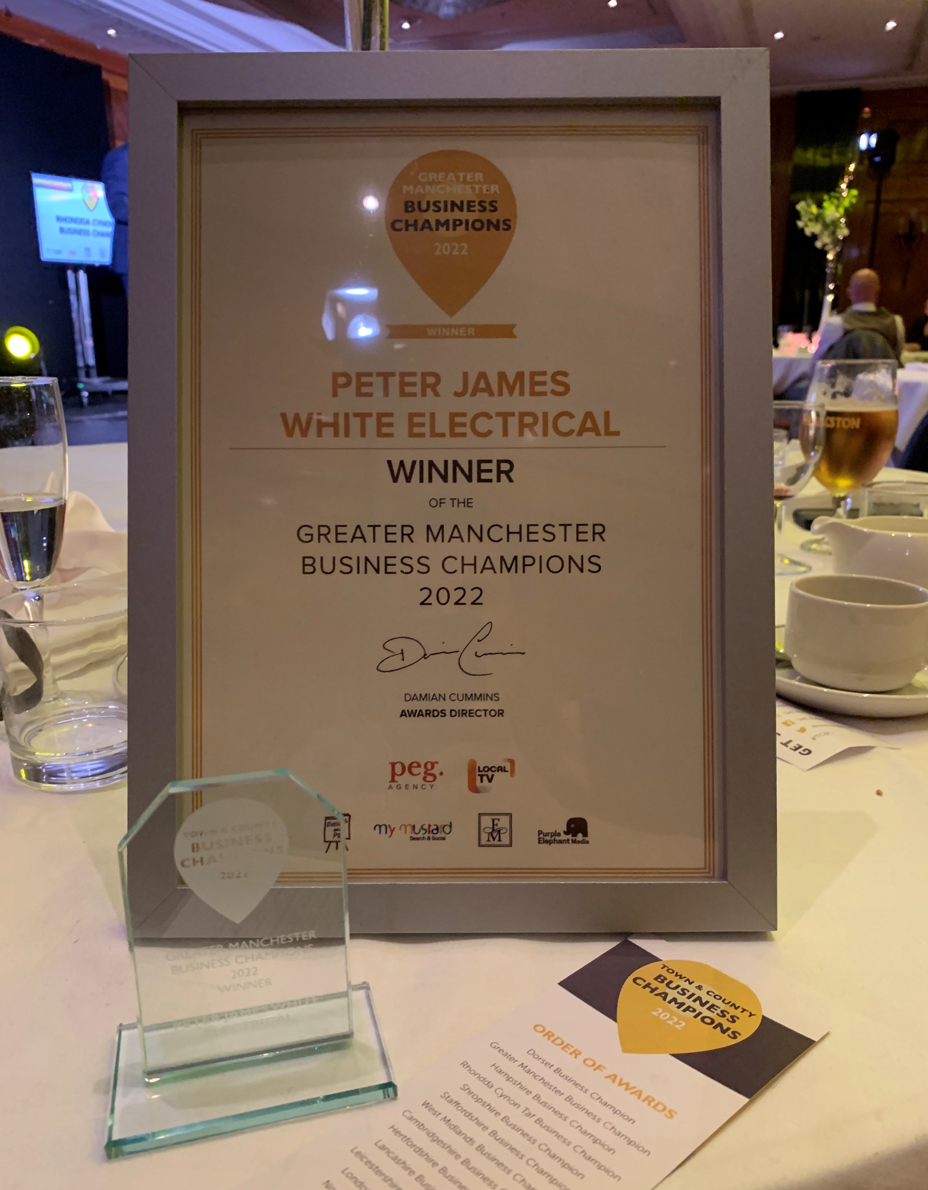 WINNER  |  Town & County’s Greater Manchester Business Award