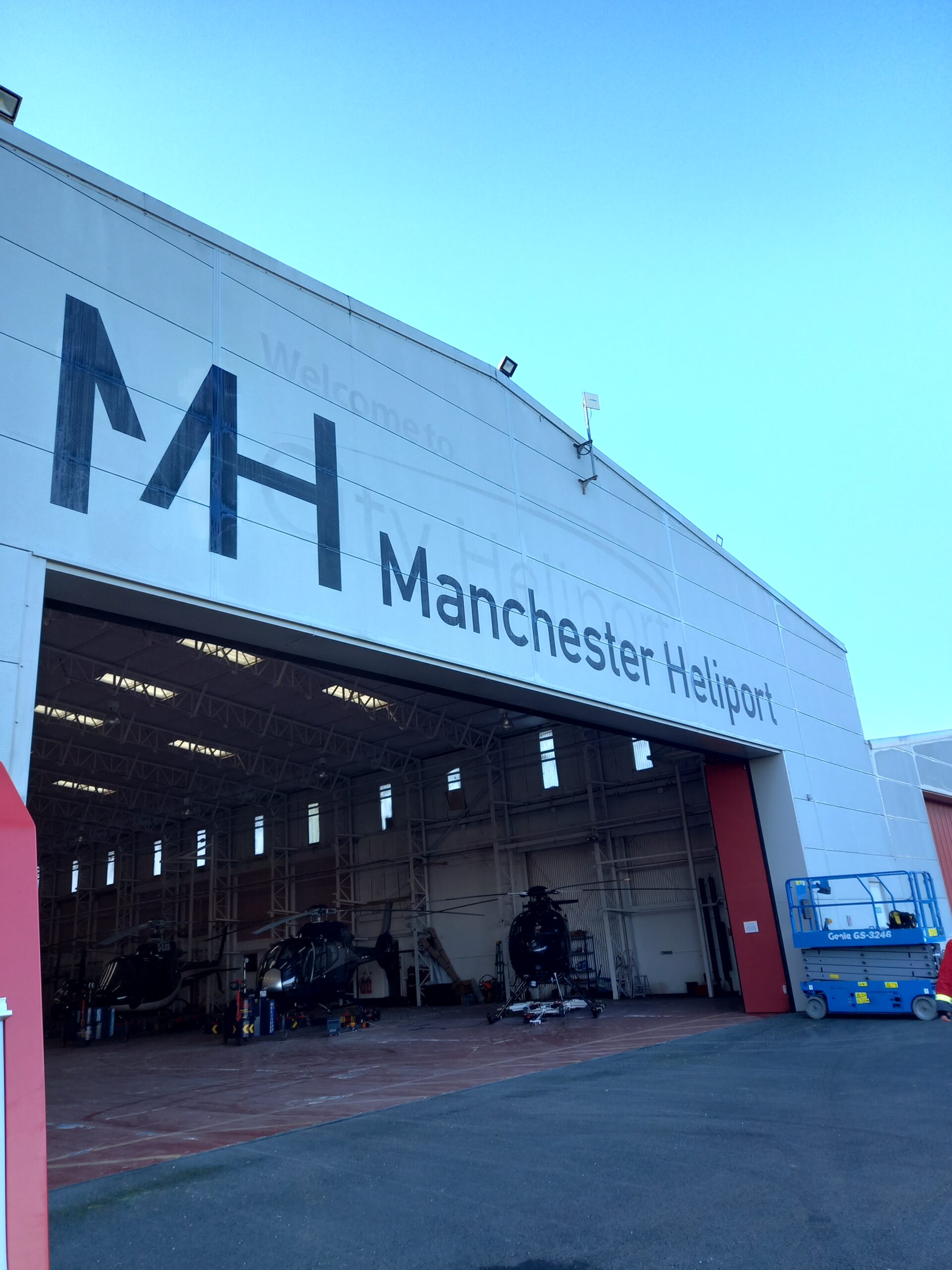 Manchester Heliport  |  Helipad & Headquarters (Barton-Upon-Irwell)